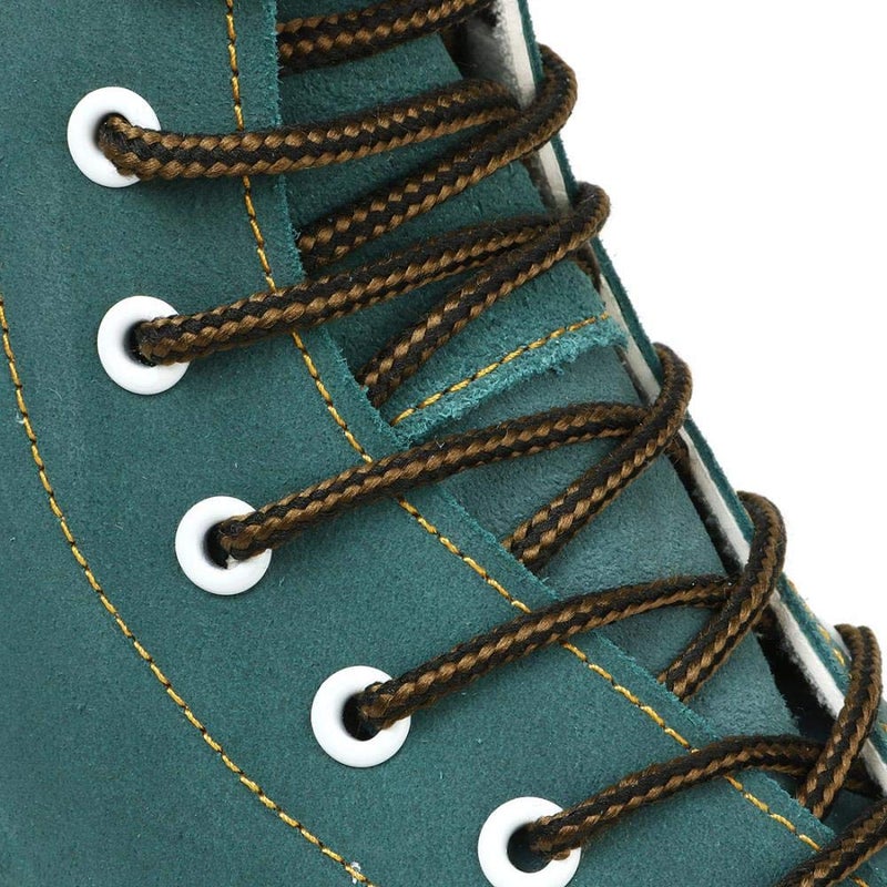 XUDREZ Cowhide Roller Skates for Women and Men High-Top Shoes Double-Row Design,Adjustable Classic Premium Roller Skates (Blue,6) - Image 4